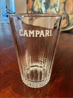 Campari Crystal Cocktail Mixing Carafe/Glass